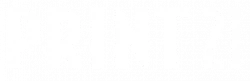 Print 21 Logo White